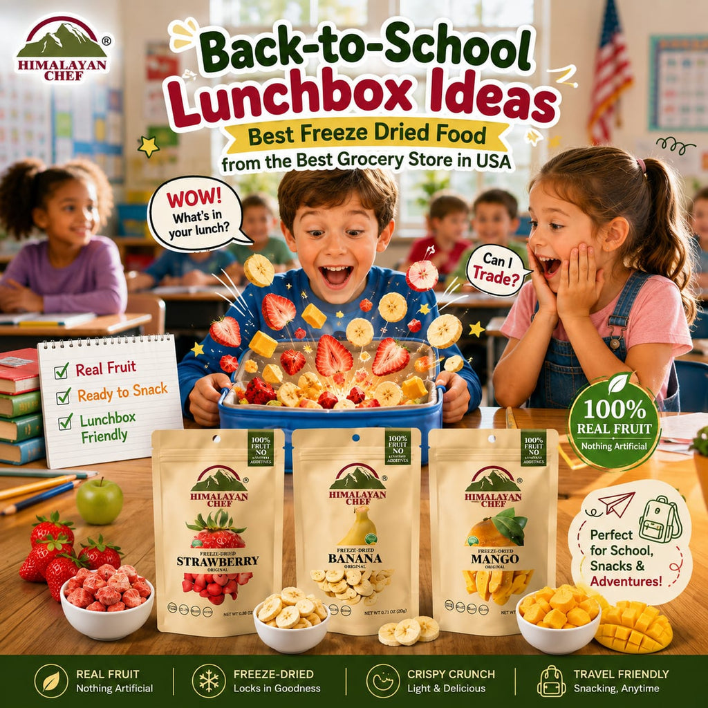 Back to School Lunchbox Ideas | Best Freeze Dried Food of Best Grocery Store in USA