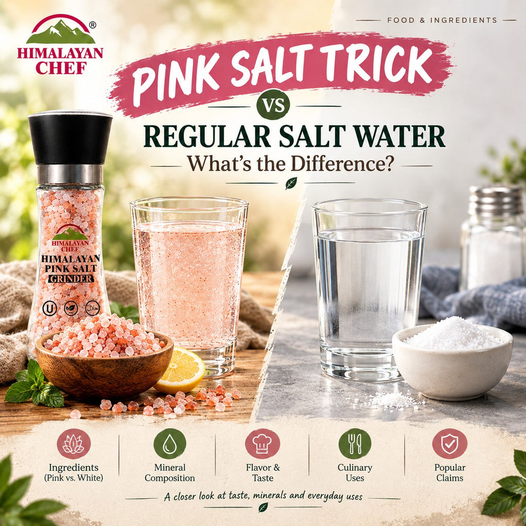 Pink Salt Trick Recipe vs Regular Salt Water: What's the Difference?