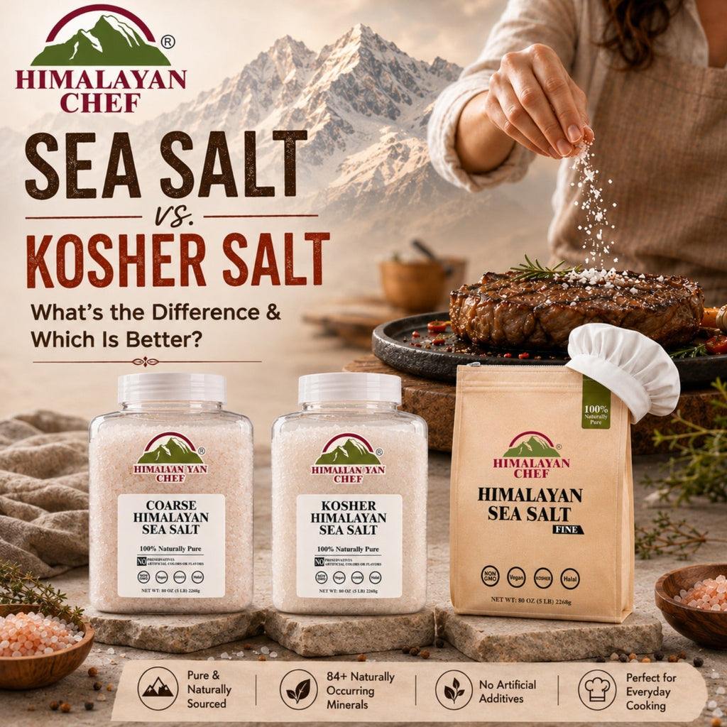 Sea Salt vs. Kosher Salt in the USA: What’s the Difference & Which Is Better?