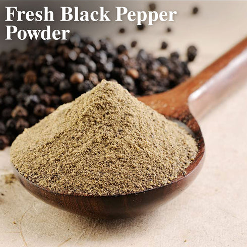 Black Pepper Powder Plastic Shaker - 0.38 lbs | Himalayan Chef