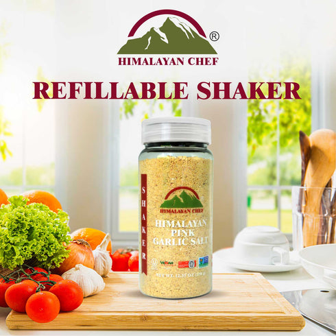 Garlic Powder Plastic Shaker - 0.39 lbs. | Himalayan Chef