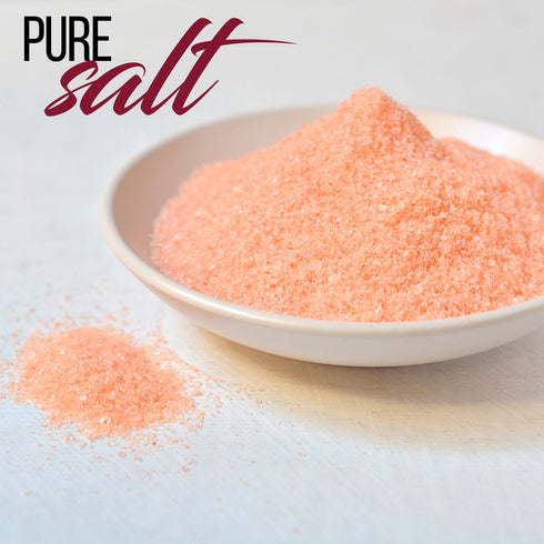 Pink Salt Small Glass Mason Jar - 0.22 lbs | Himalayan Chef
