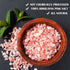 Pink Salt Coarse Wide Mouth Glass Jar with Cork Stopper - 1.1 lbs | Himalayan Chef