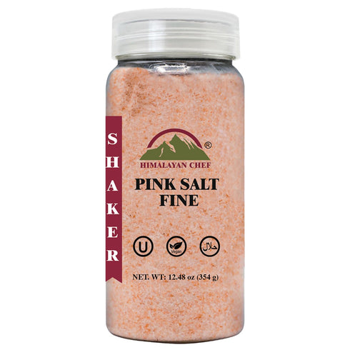 Himalayan Chef, Pink Salt Fine Plastic Shaker- 0.78 lbs