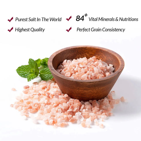 Himalayan Chef Pink Salt, Coarse Grain - 1 lbs Bag