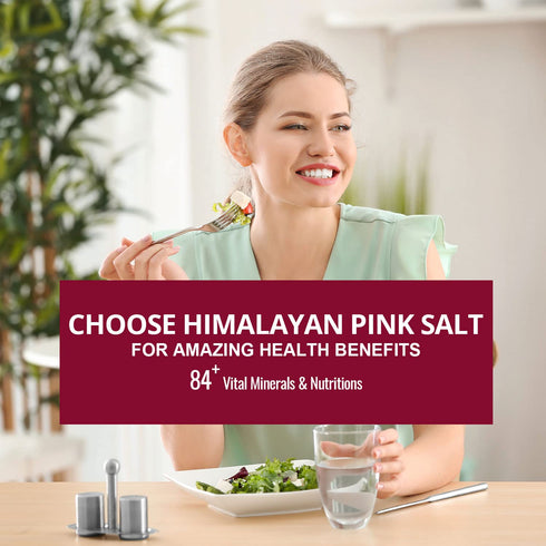 Pink Salt Fine Large Plastic Jar - 5 lbs | Himalayan Chef