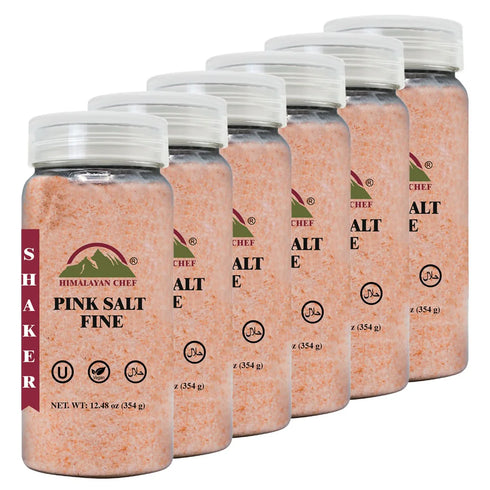 Himalayan Chef, Pink Salt Fine Plastic Shaker- 0.78 lbs
