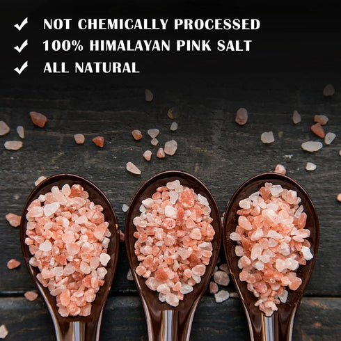 Himalayan Chef Pink Salt Coarse Refillable Grinder - 4.2 ouces