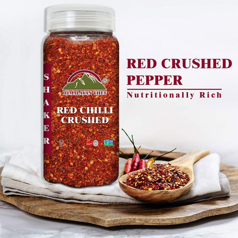 Himalayan Chef Shaker Variety Pack (Turmeric Powder, Black Pepper, Garlic Salt Powder & Red Crushed Pepper)