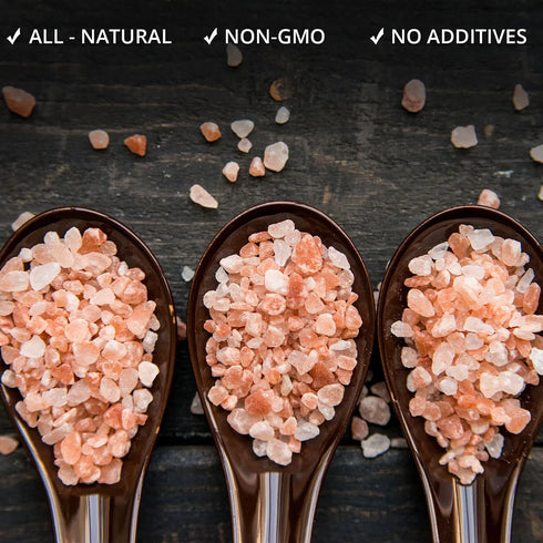 Himalayan Chef Pink Salt, Coarse Grain - 1 lbs Bag