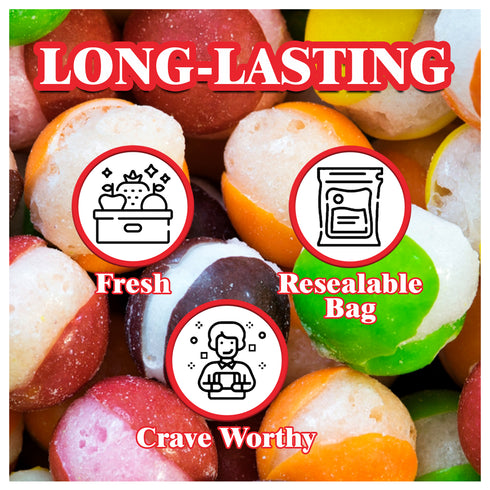 NORTHLANDZ Freeze Dried Candy | RAINBOW CRUNCH SOUR | 1.5oz/each