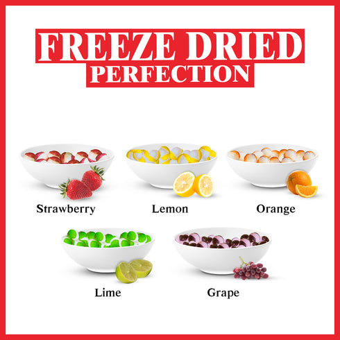 NORTHLANDZ Freeze Dried Candy | RAINBOW CRUNCH SOUR | 1.5oz/each