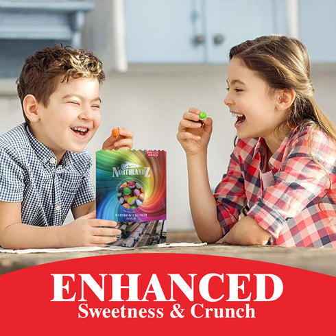NORTHLANDZ Freeze Dried Candy | RAINBOW CRUNCH SOUR | 1.5oz/each