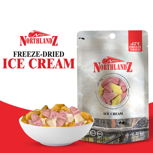 NORTHLANDZ Freeze Dried ICE CREAM - 10 Bags