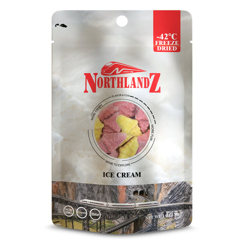 NORTHLANDZ Freeze Dried ICE CREAM - 10 Bags