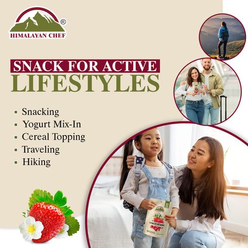 Himalayan Chef Freeze-Dried Strawberry Crisp - 20g