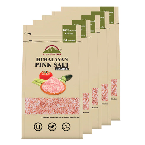 Himalayan Chef Pink Himalayan Salt, Coarse Grain - 2 lbs Bag