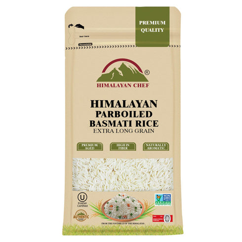 Himalayan Parboiled Basmati Rice - 2 lbs | Himalayan Chef