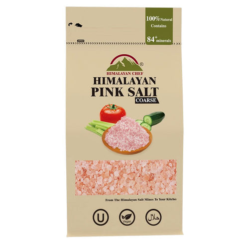 Himalayan Chef Pink Himalayan Salt, Coarse Grain - 2 lbs Bag