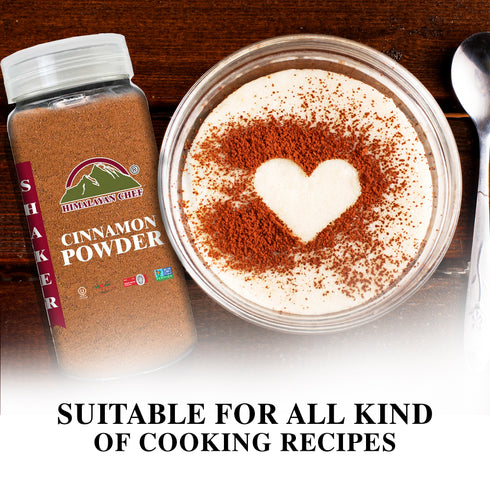 Cinnamon Powder Plastic Shaker - 0.33 lbs | Himalayan Chef