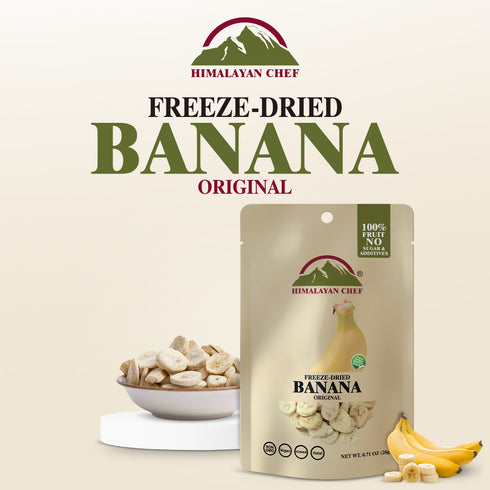 Himalayan Chef Freeze-Dried Banana Crisp - 20g