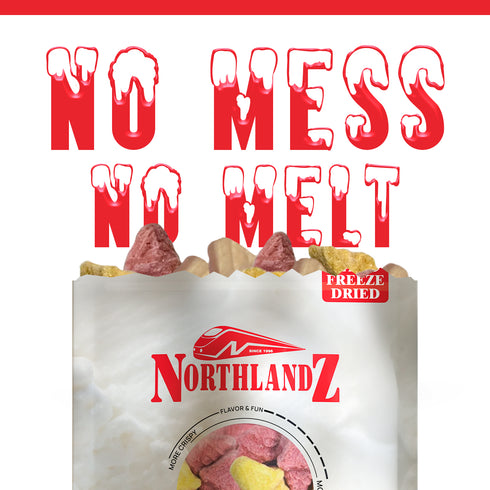 NORTHLANDZ Freeze Dried ICE CREAM - 10 Bags
