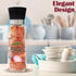 Pink Salt + Onion+ Red Crushed Pepper Large Glass Grinder - 0.66 lbs. | Himalayan Chef
