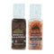 Himalayan Chef Salt and Black Peppercorns, Square Plastic Grinder Set