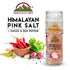 Pink Salt + Onion + Red Pepper Small Glass Grinder - 0.22 lbs. | Himalayan Chef