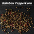 Pink Salt + Rainbow Pepper corn Small Glass Grinder - 0.22 lbs. | Himalayan Chef