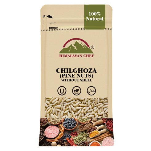 Chilghoza (Pine Nuts) without Shell - 1lbs | Himalayan Chef