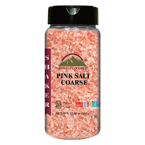 Pink Salt Coarse Refill Plastic Shaker- 0.78 lbs | Himalayan Chef