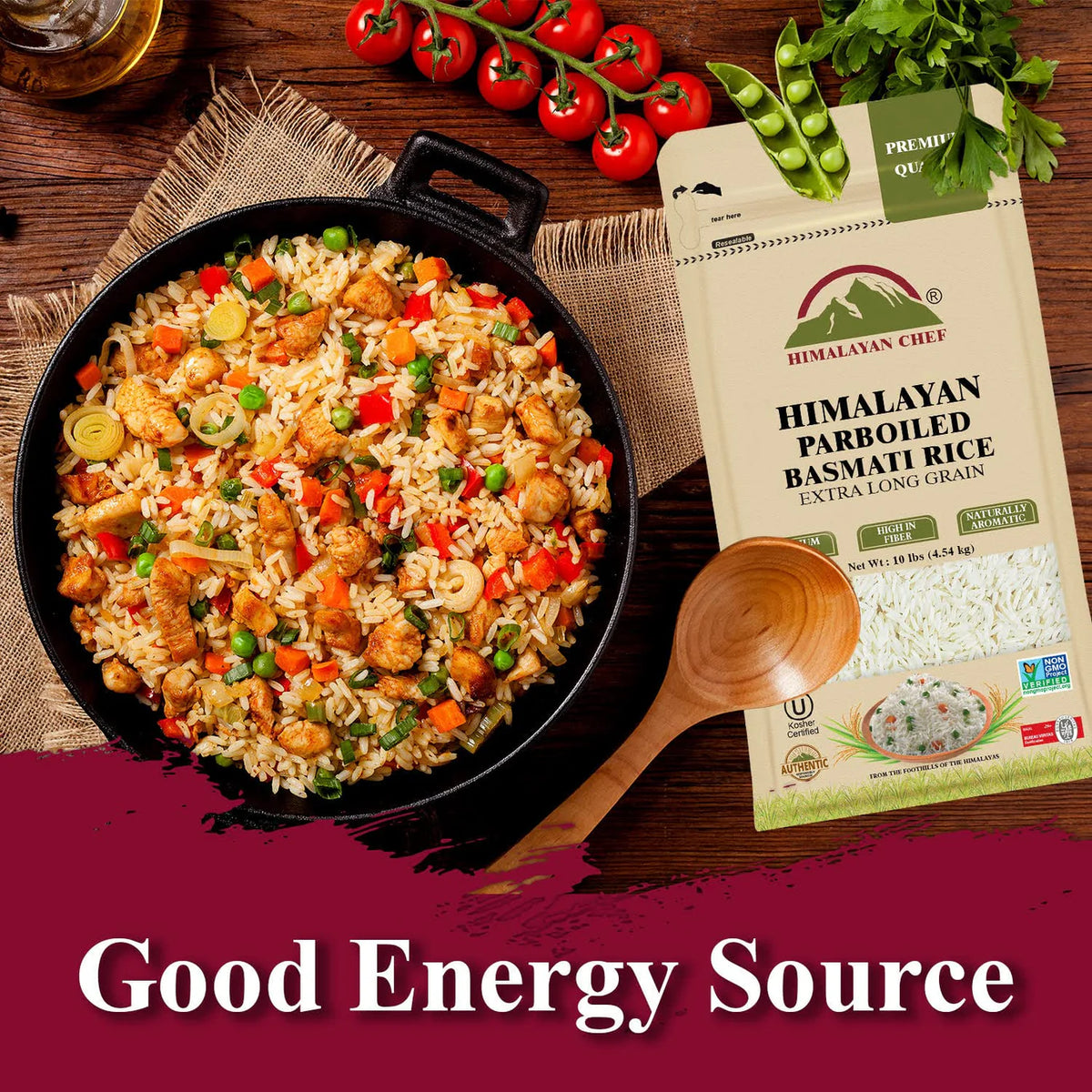 Parboiled Basmati Rice 10 LBS - Himalayan Chef – HIMALAYAN CHEF USA
